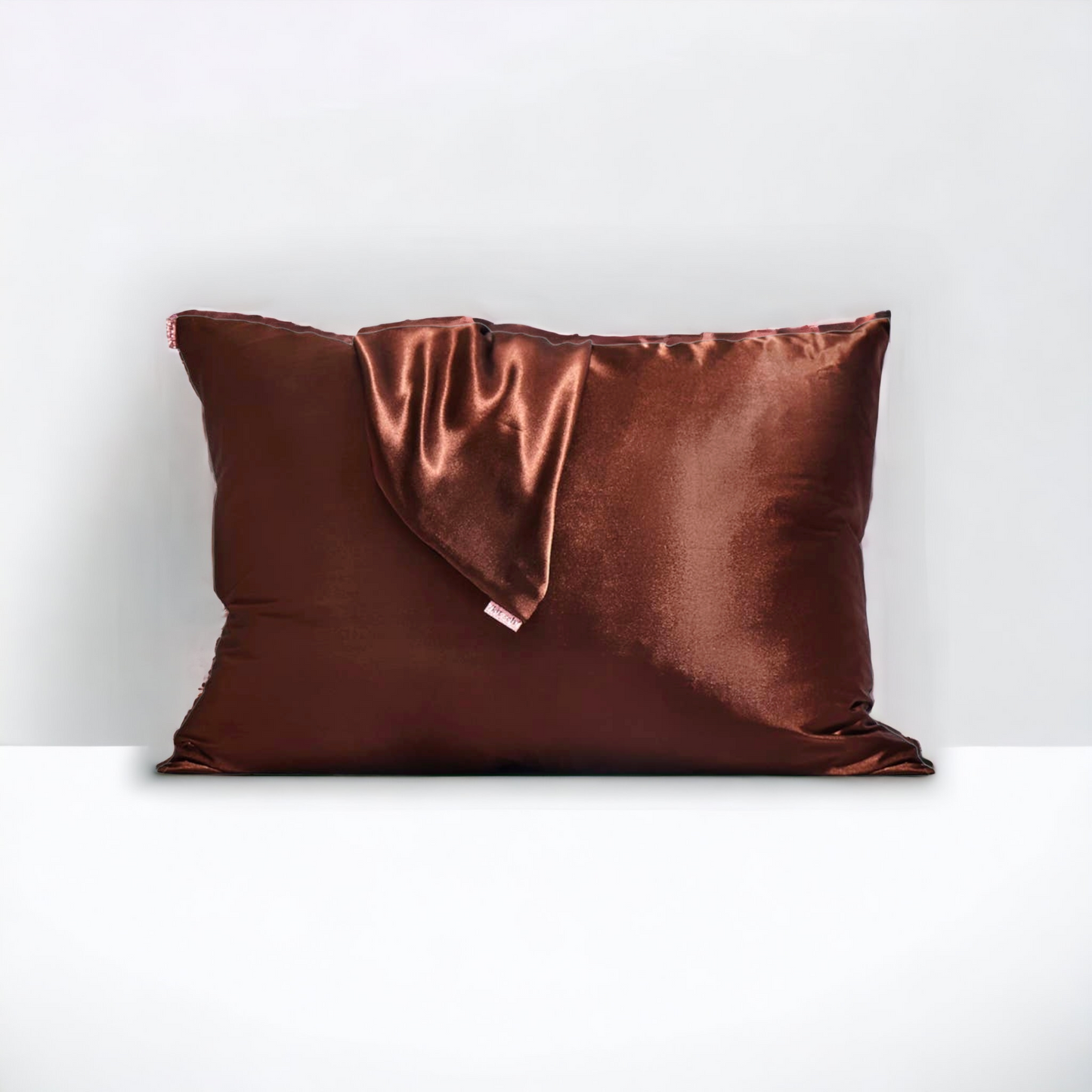 Satin Pillowcase Set - Chocolate
