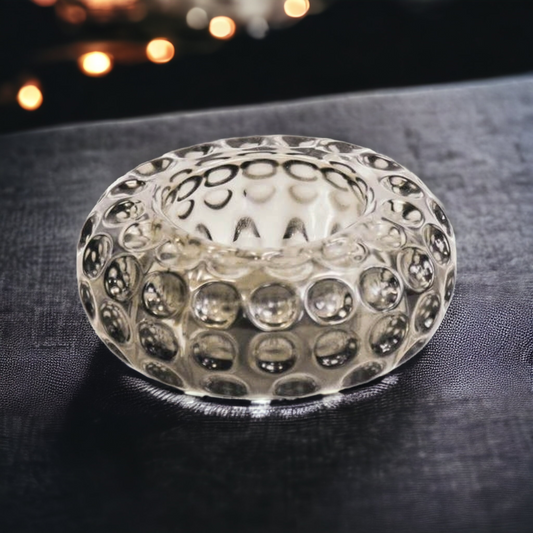 HV Tea Light Candle Holder - Smokey