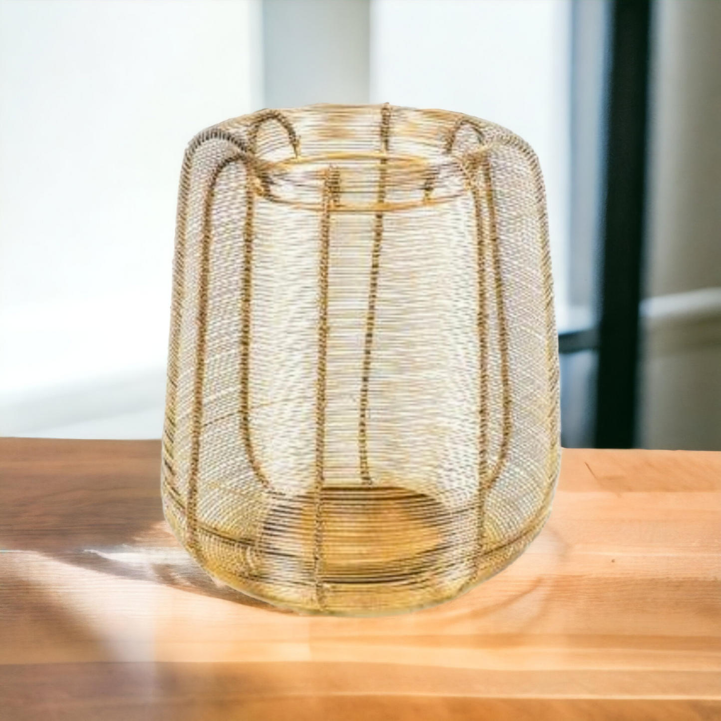 Metal Wire Candle Holder