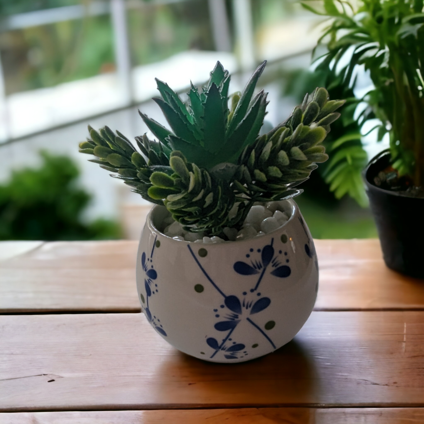 Mini Faux Succulent