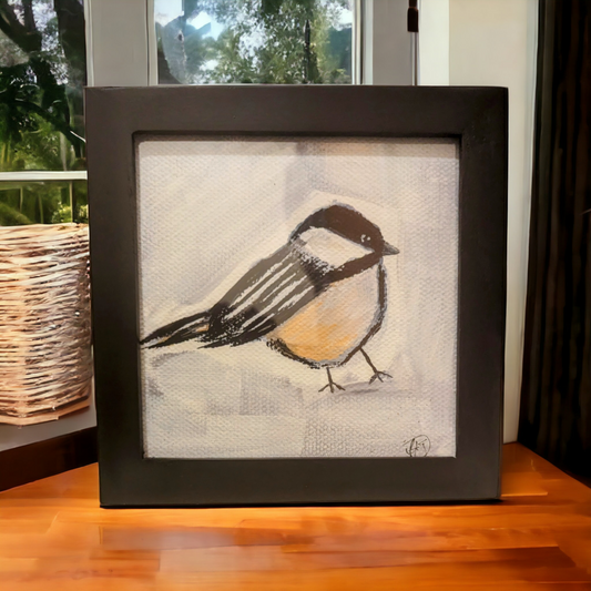 Ariel Zisa "Junco" Framed Art Print By