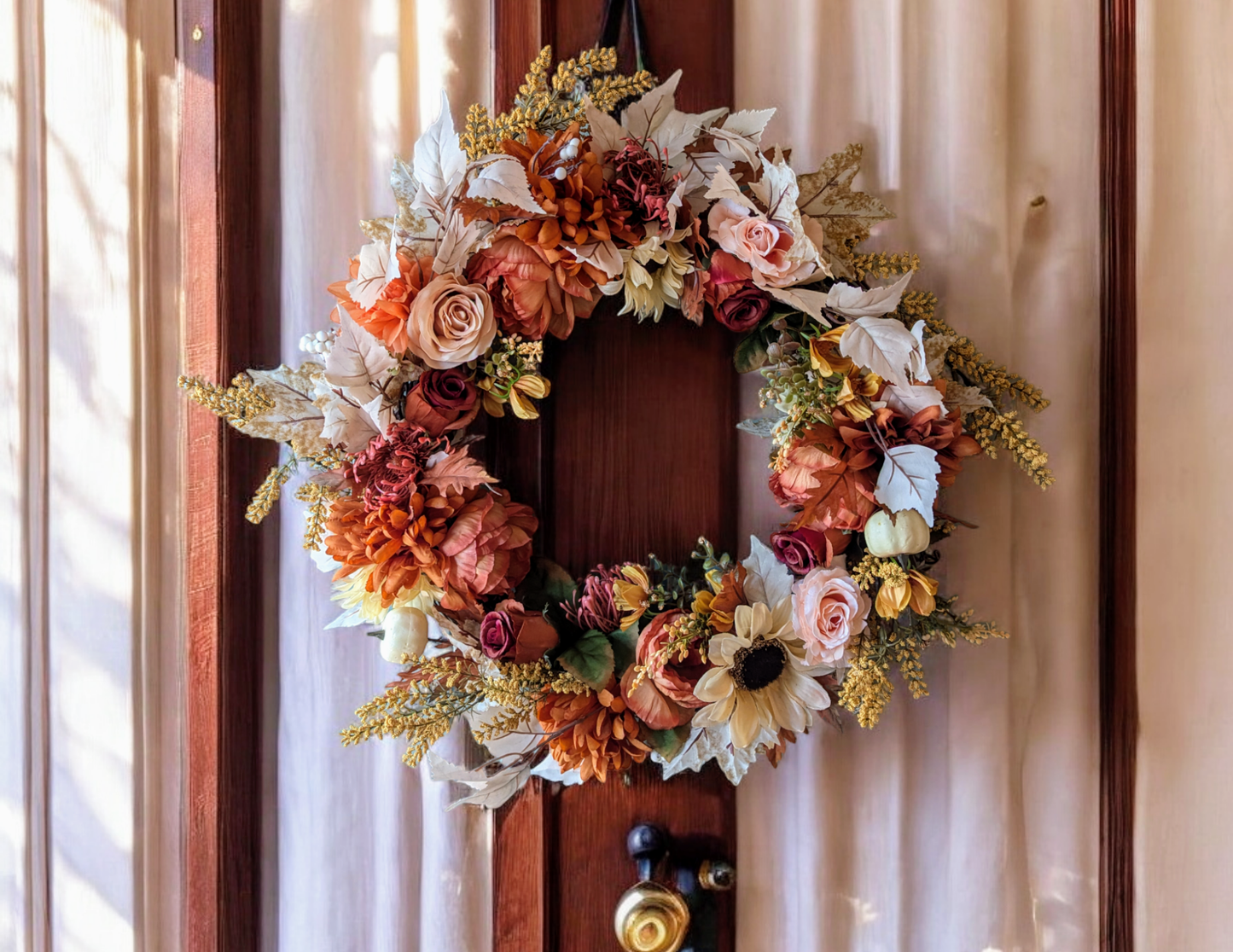 Warm & Cozy Fall Wreath