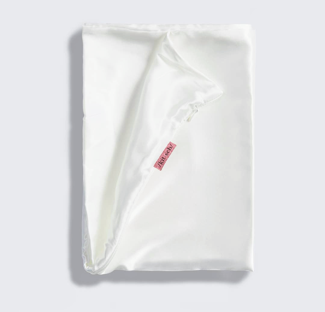 Satin Pillowcase - Ivory