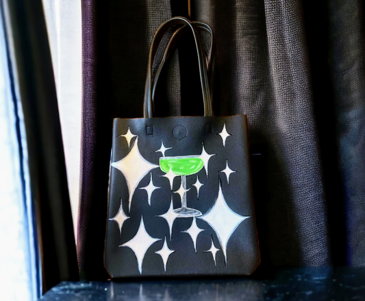 Ariel Zisa "Martina Sparkle" Tote Bag